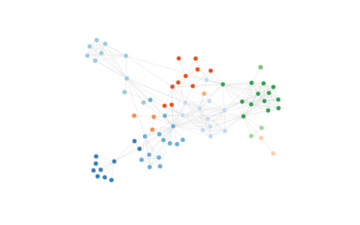 Connections in Les Misérables, published by Vega contributors.